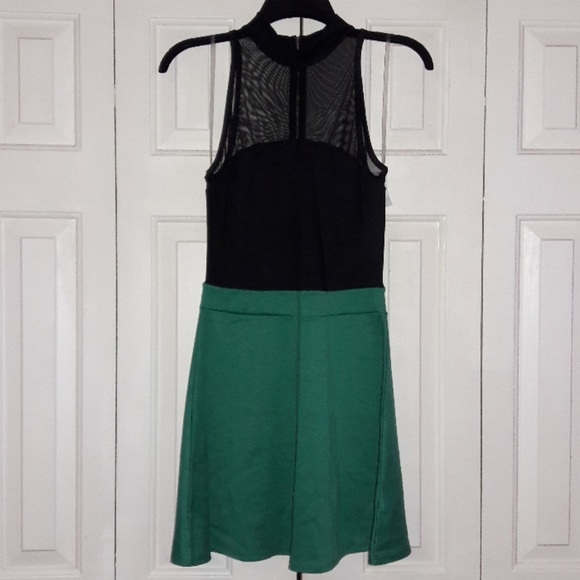 Charlotte Russe Dresses & Skirts - 2/$5 NWT Charlotte Russe Black & Green Dress